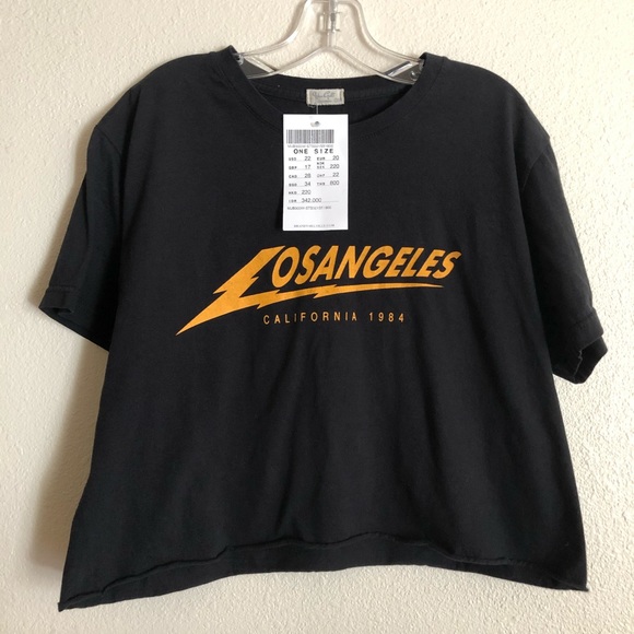 NWT Brandy Melville Los Angeles Aleena Top - Picture 2 of 4